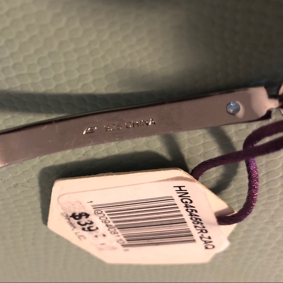 Hallmark New Sterling silver bangle- March stone - Picture 4 of 9